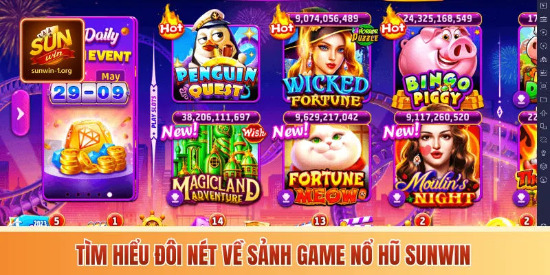 Tìm hiểu đôi nét về sảnh game nổ hũ Sunwin