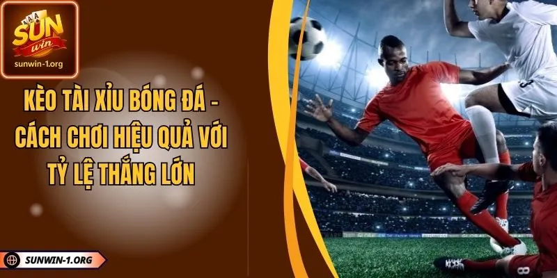 Kèo Tài Xỉu Bóng Đá – Cách Chơi Hiệu Quả Với Tỷ Lệ Thắng Lớn
